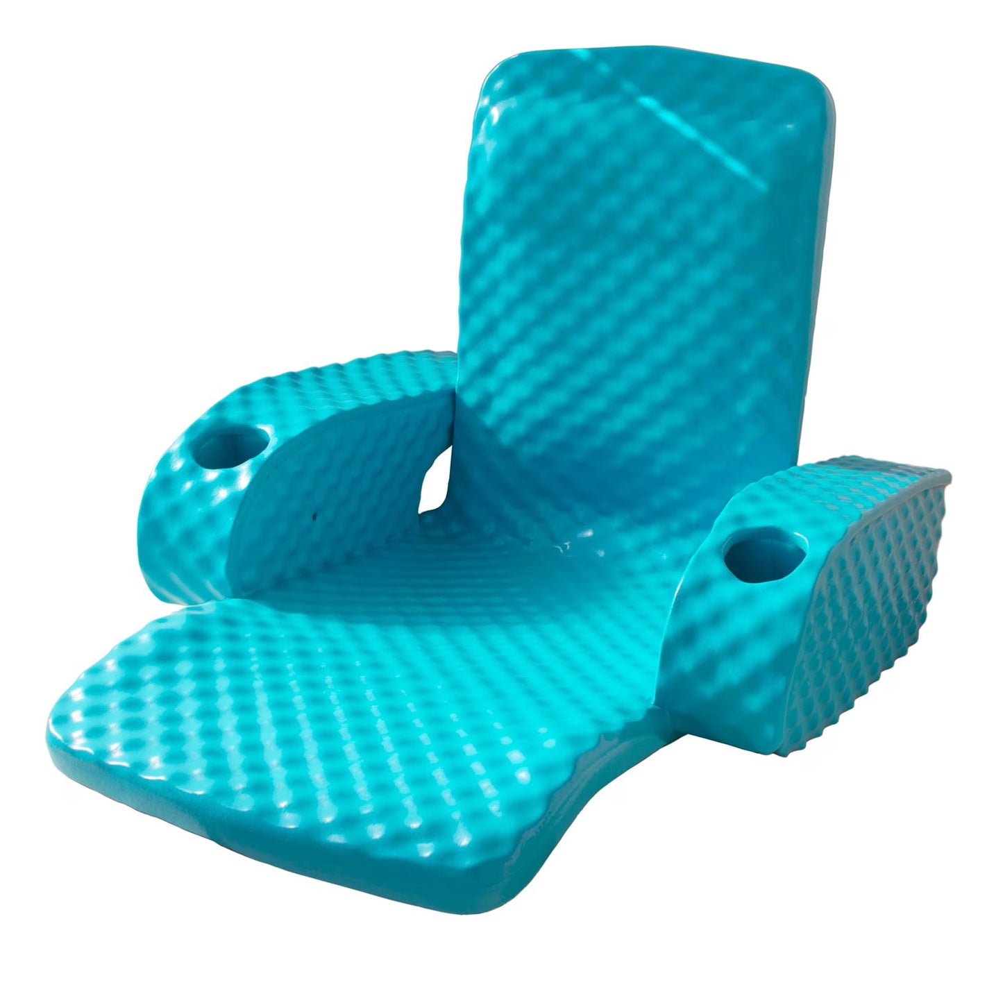 TRC Recreation Baja Folding Armchair Swimming Pool Float, Tropical Teal(Tropical Teal)