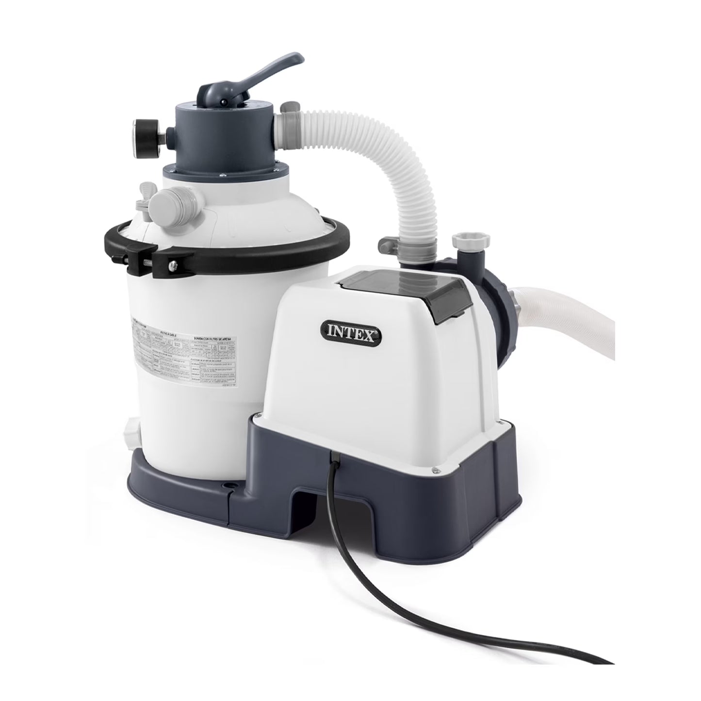 Intex 26641EG Krystal Clear Pool Sand Filter Pump for 4,400 Gallon Pools(925 Gallons Per Hour)