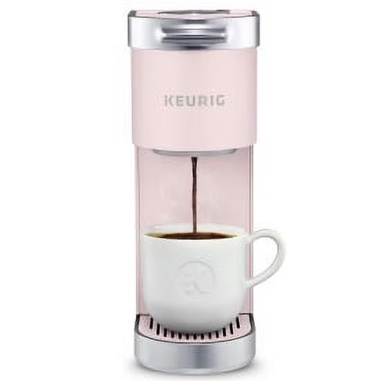 Keurig K-Mini Plus Single Serve K-Cup Pod Coffee Maker, Dusty Rose(Pink/Single)