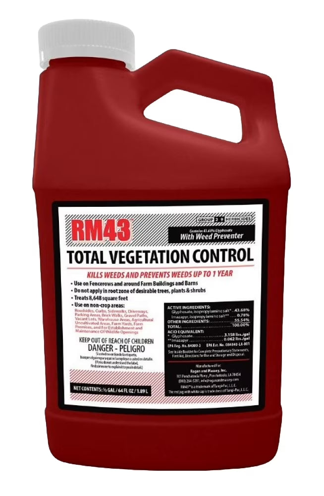 RM43 76505 Total Vegetation Control Weed Preventer Concentrate 64 oz.