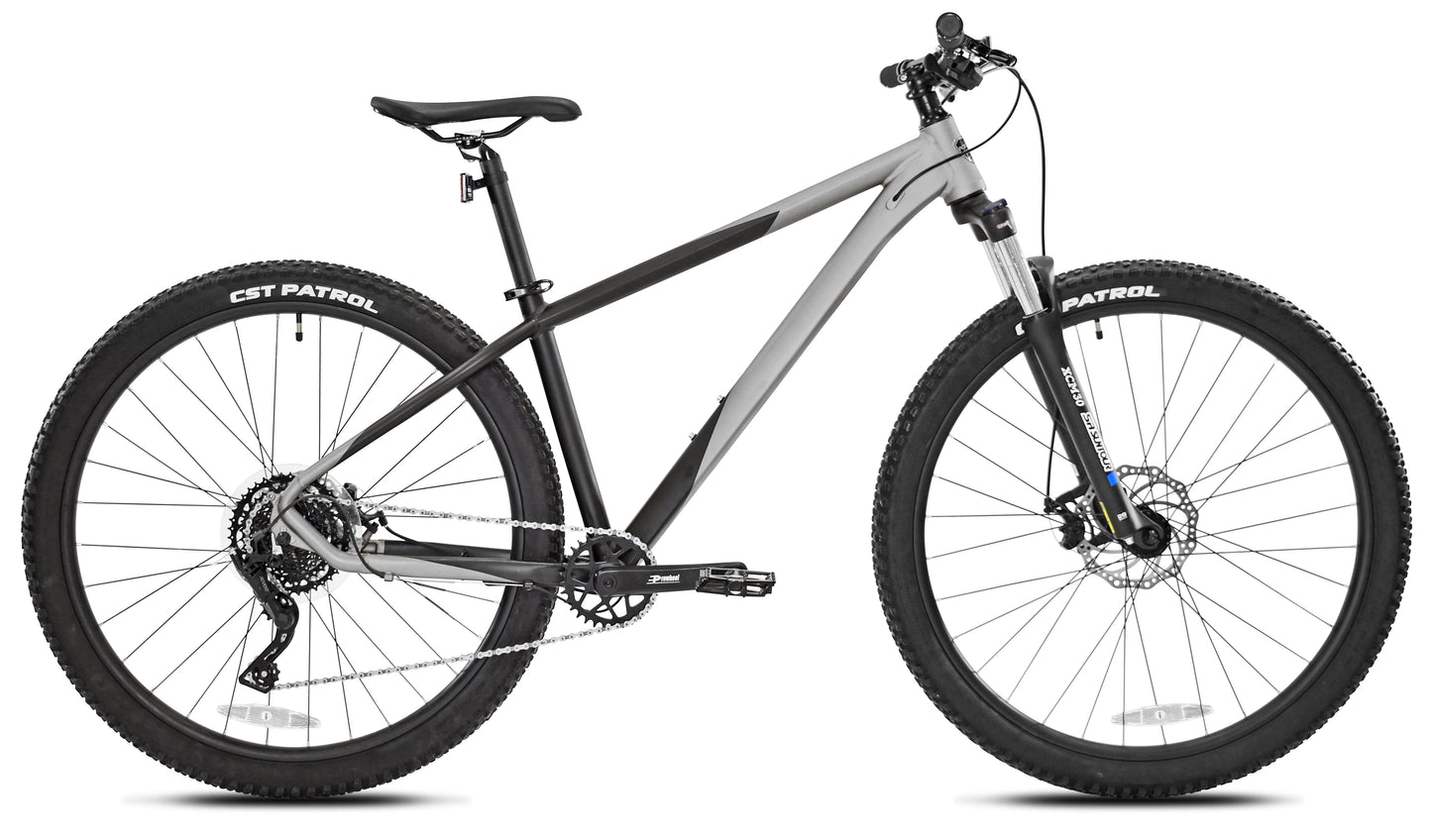 Kent Bicycles 29" Men's Trouvaille Mountain Bike Medium, Black and Taupe
