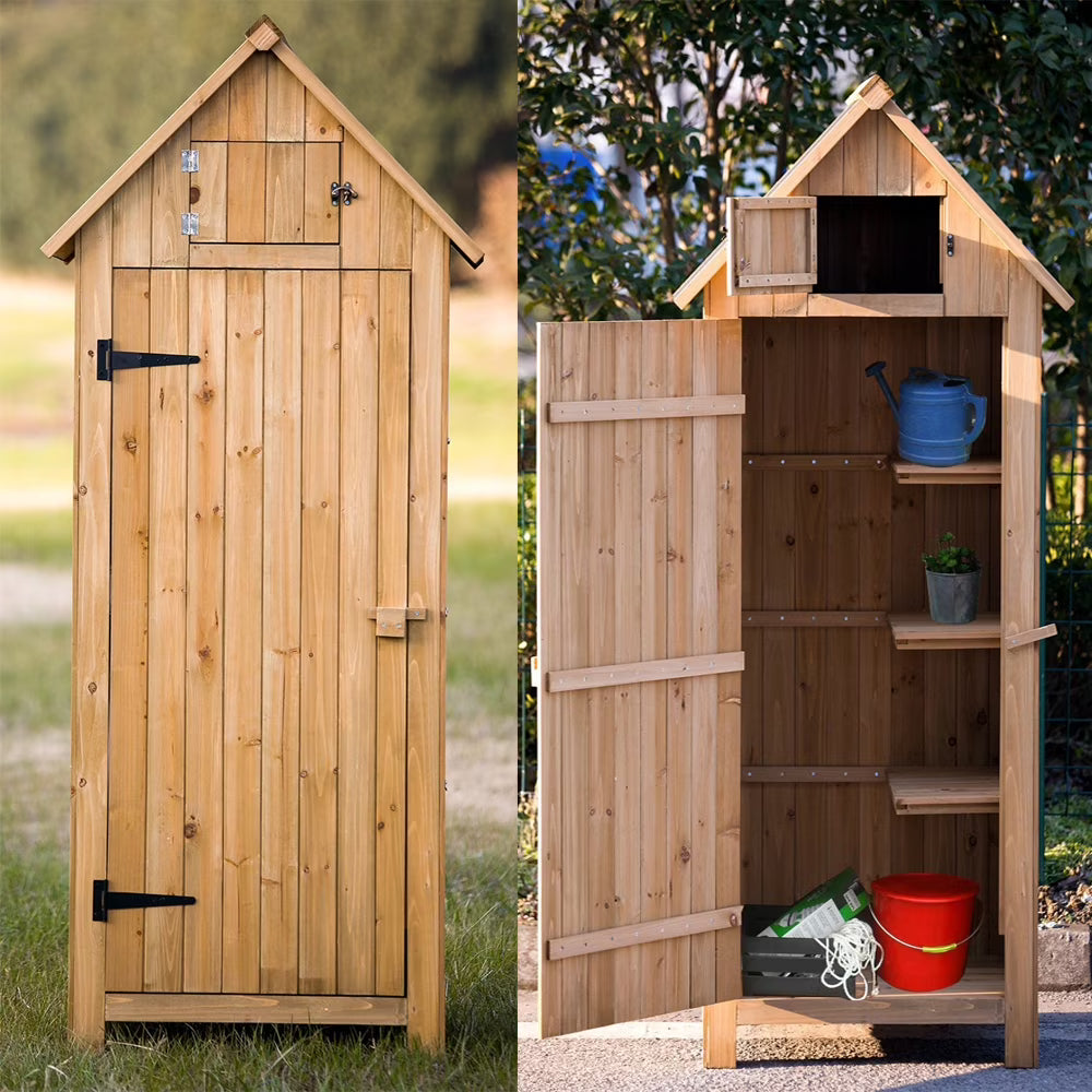 Winado 70" Wooden lockers with Firwood Single Door Durable