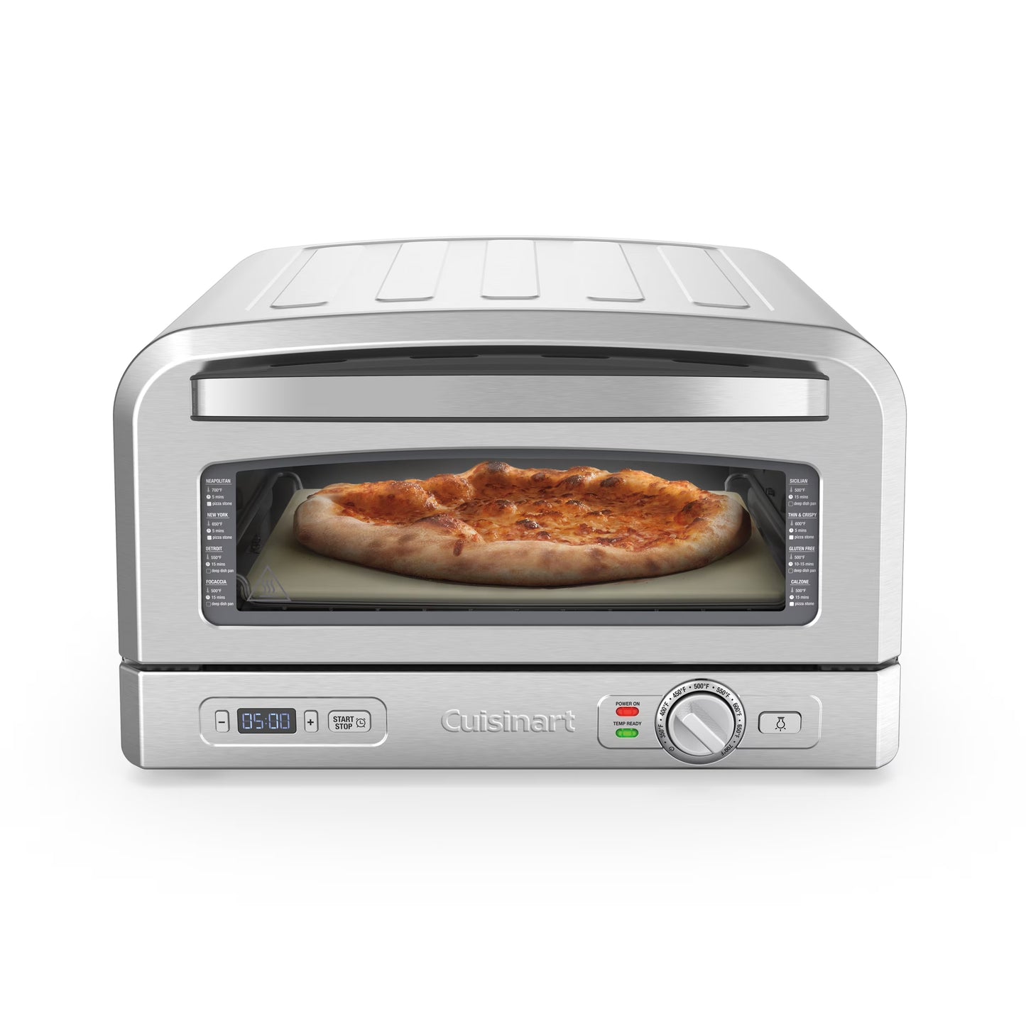 Cuisinart 12�?Electric Indoor Pizza Oven with Accessories(Stainless Steel)