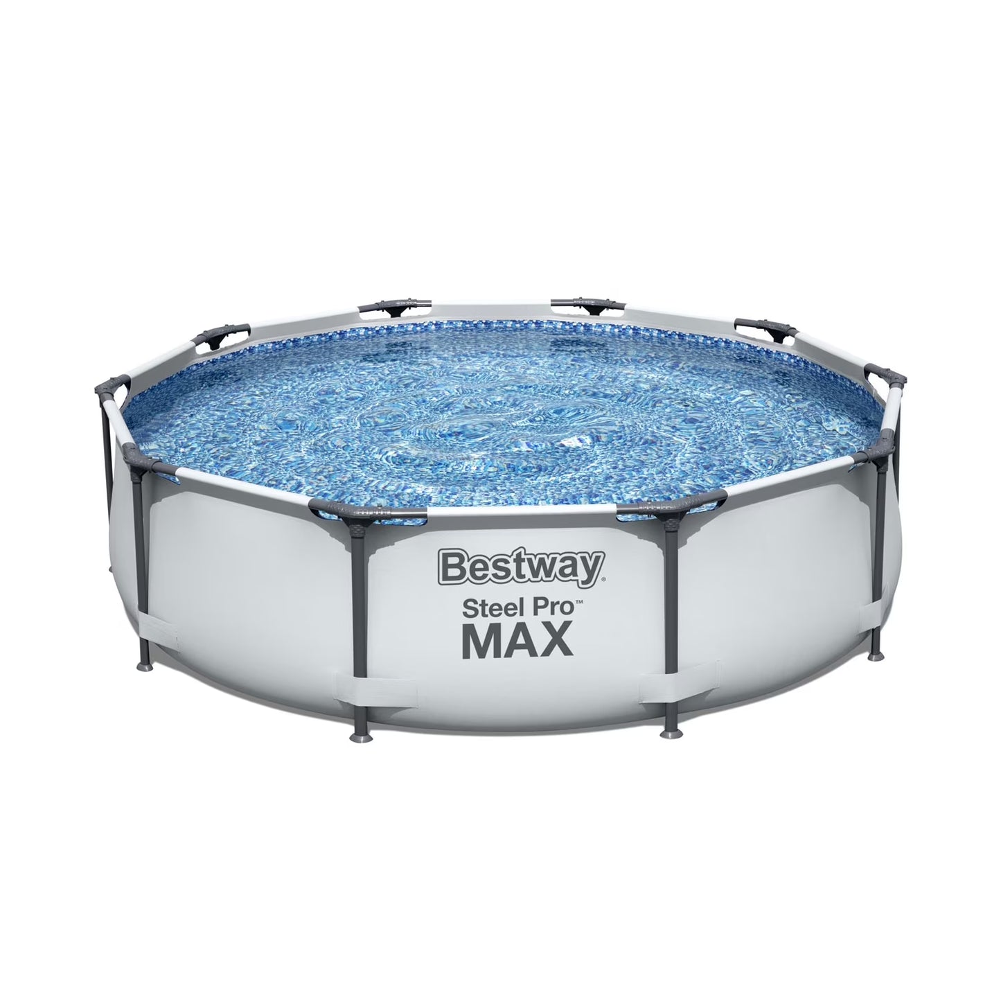 Bestway Steel Pro MAX 10' x 30" Above Ground Pool Set Round(10 ft)