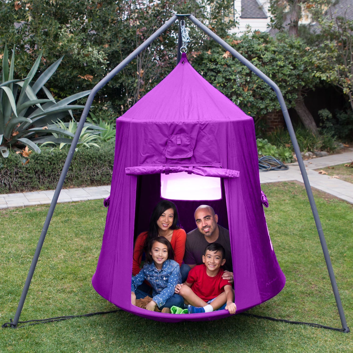 Sportspower BluPod XL Floating Tent Swing(Purple)