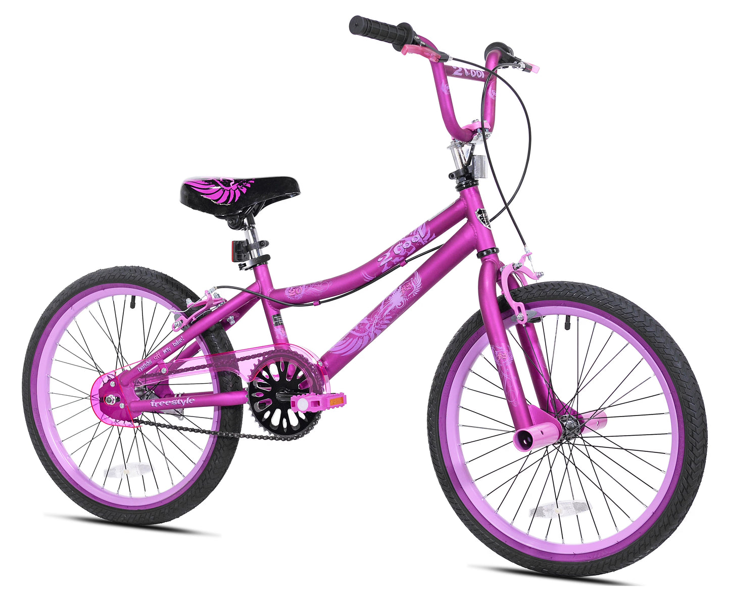 20" Kent 2 Cool BMX Bicycle, 20" Wheels, Child, Satin Purple(Purple)