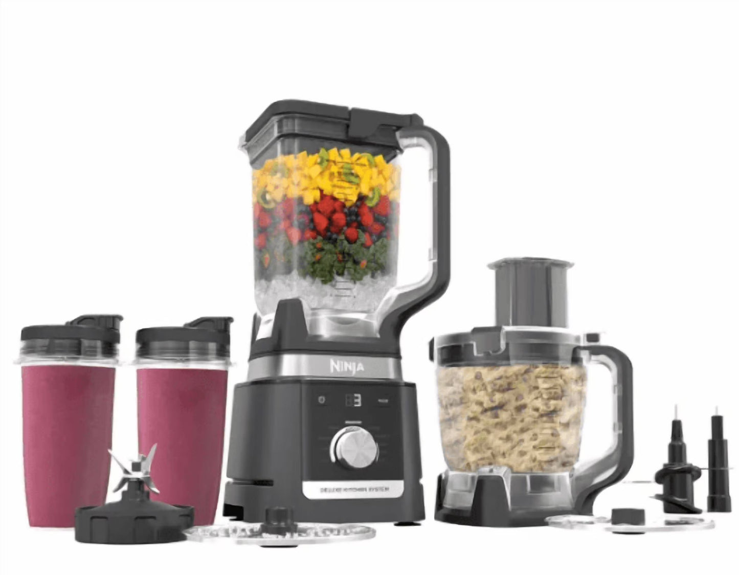 Ninja Deluxe Kitchen System with 88-oz. Pitcher, 9-Cup Processor, Auto-iQ