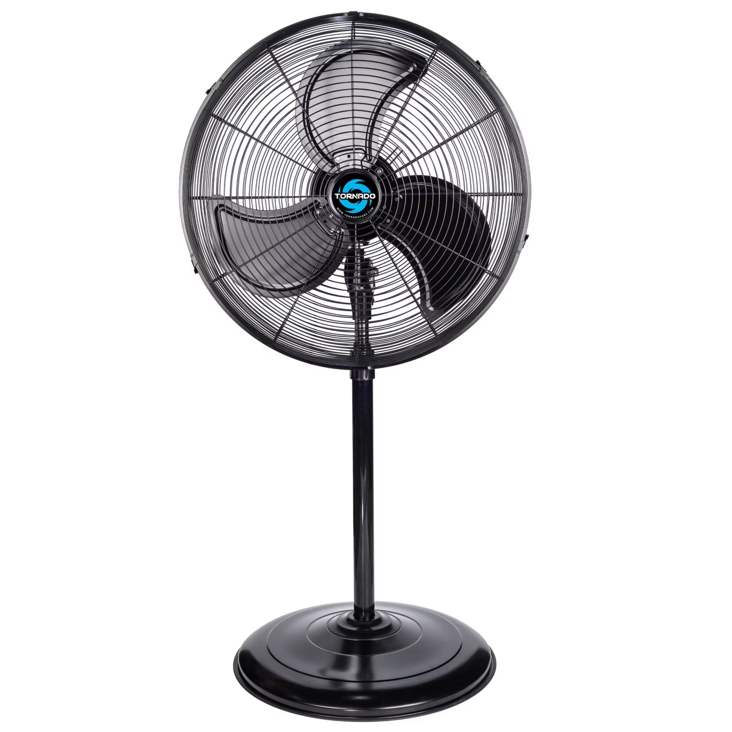 Tornado - 20 Inch High Velocity Metal Oscillating Pedestal Fan - Commercial, Industrial Use Water-Resistant(20 Inch Oscillating Water-Resistant)