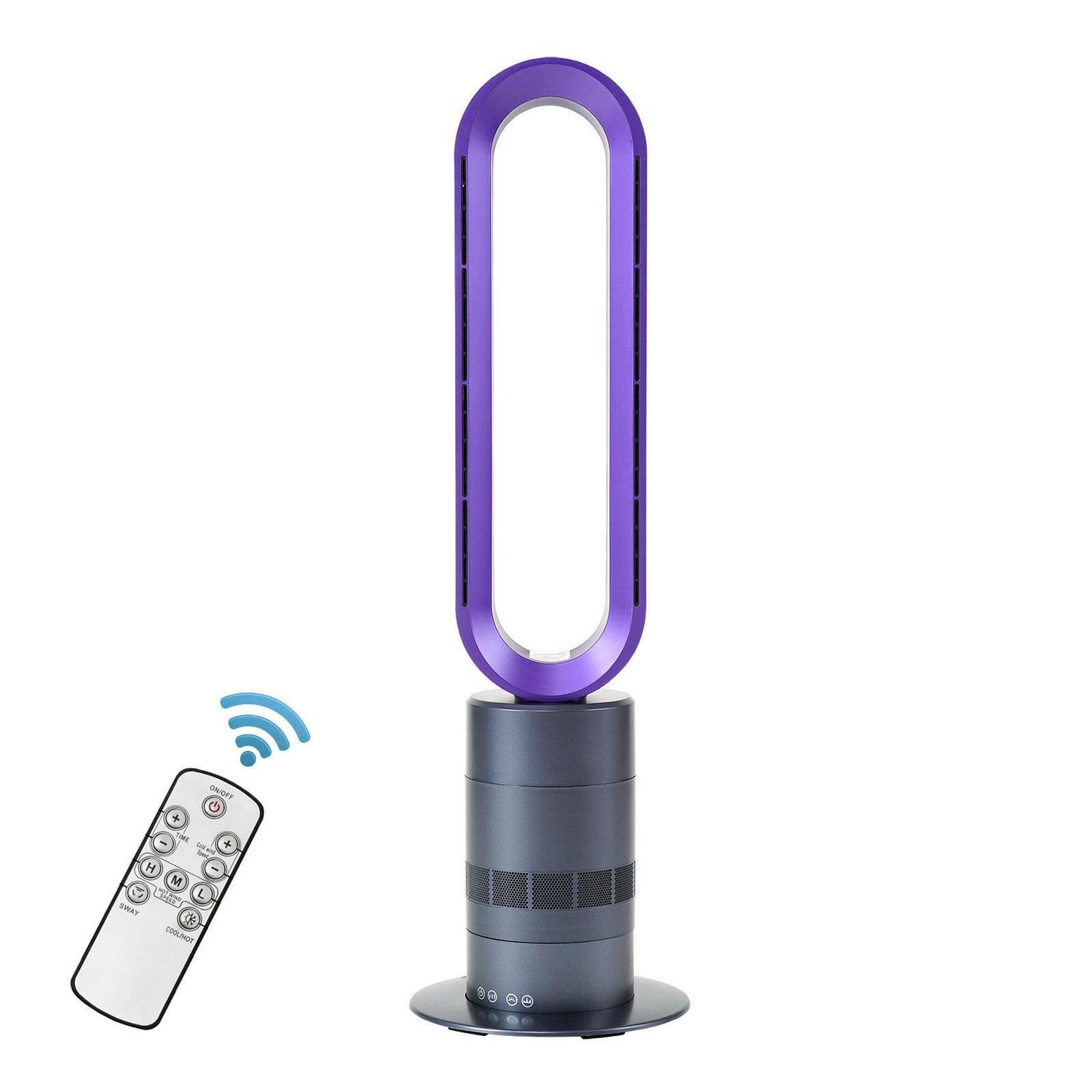 32 inch Bladeless Tower Fan. 9h Timer 10 Speeds With Remote Control. Air Circulator Fan For Home Air Conditioner