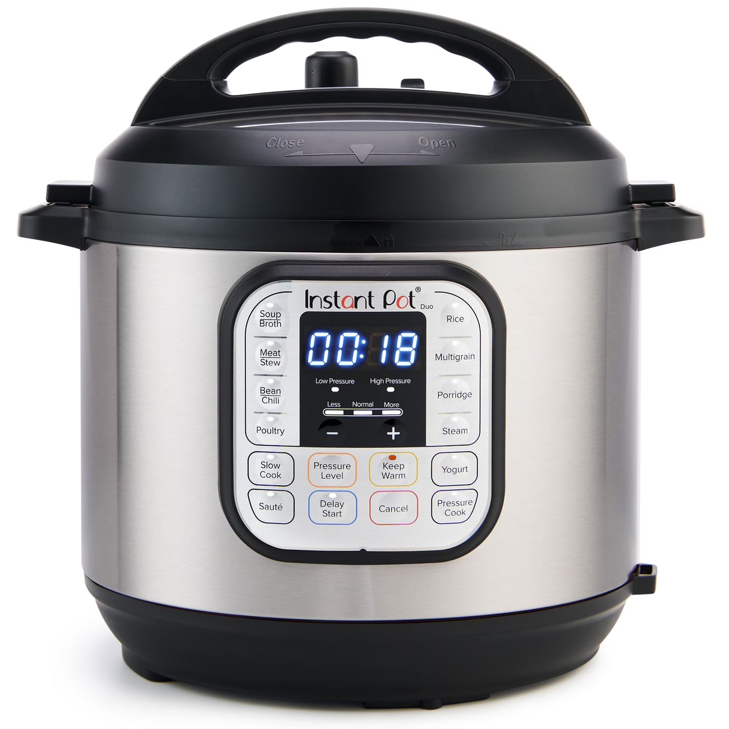 Instant Pot 6Qt DUO 7-in-1 Multi-Cooker, Pressure Cook, Slow Cook,  more, Stainless Steel