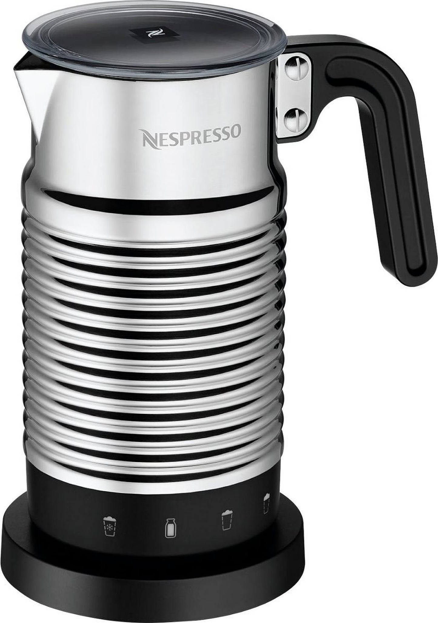 4 Milk Frother - Stainless Steel