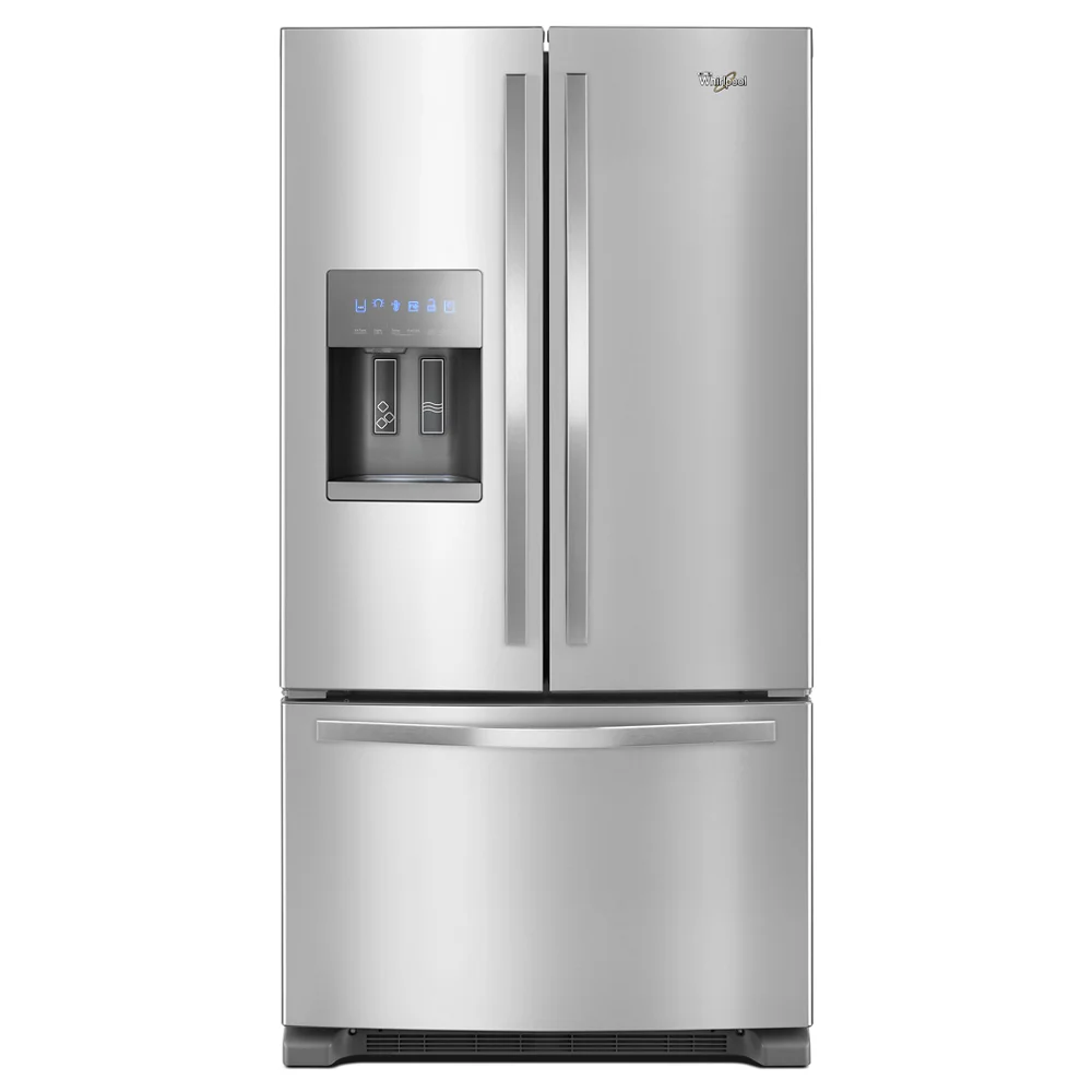 Whirlpool WRF555SDFZ 36-inch 25 cu. ft. French Door Freestanding Refrigerator Stainless Steel(Stainless Steel)