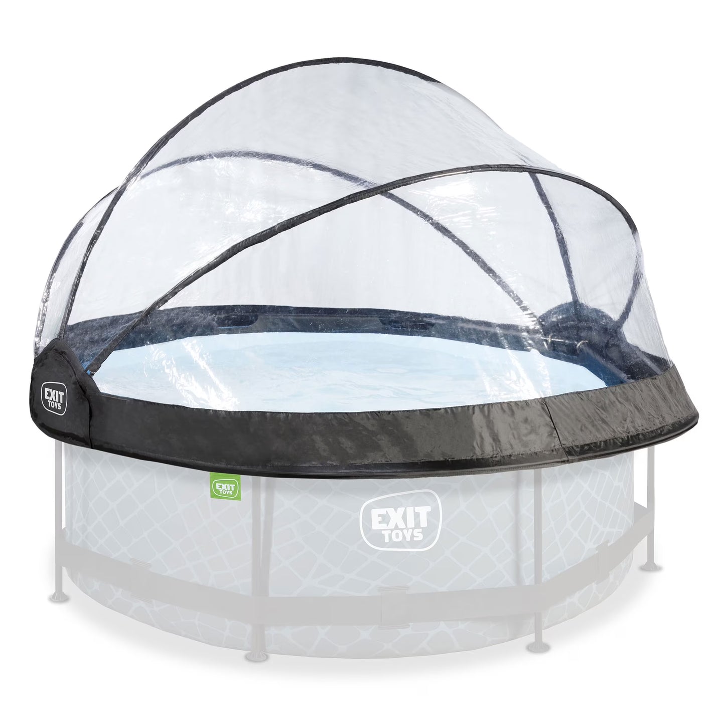 EXIT Toys UV Resistant Pool Covers, PVC Transparent, 104" x 104" x 55"(104" x 104" x 55")