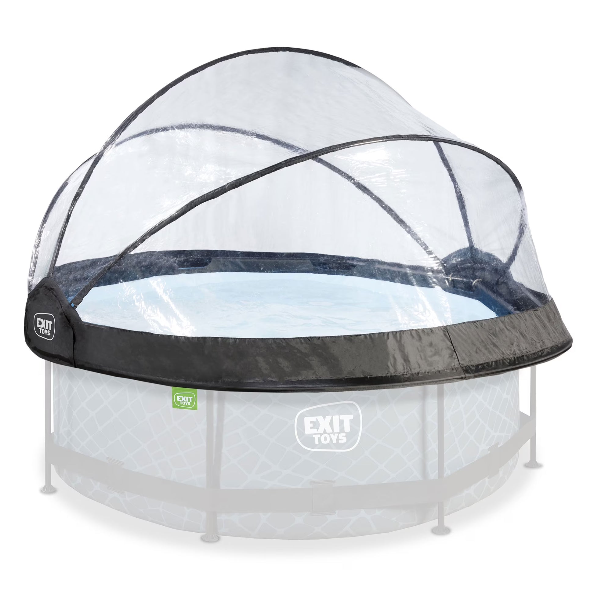 EXIT Toys UV Resistant Pool Covers, PVC Transparent, 104" x 104" x 55"(104" x 104" x 55")