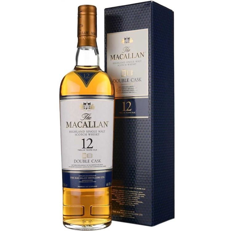 Macallan 12 Year Double Cask Single Malt Scotch Whiskey(750ML/80/40%)