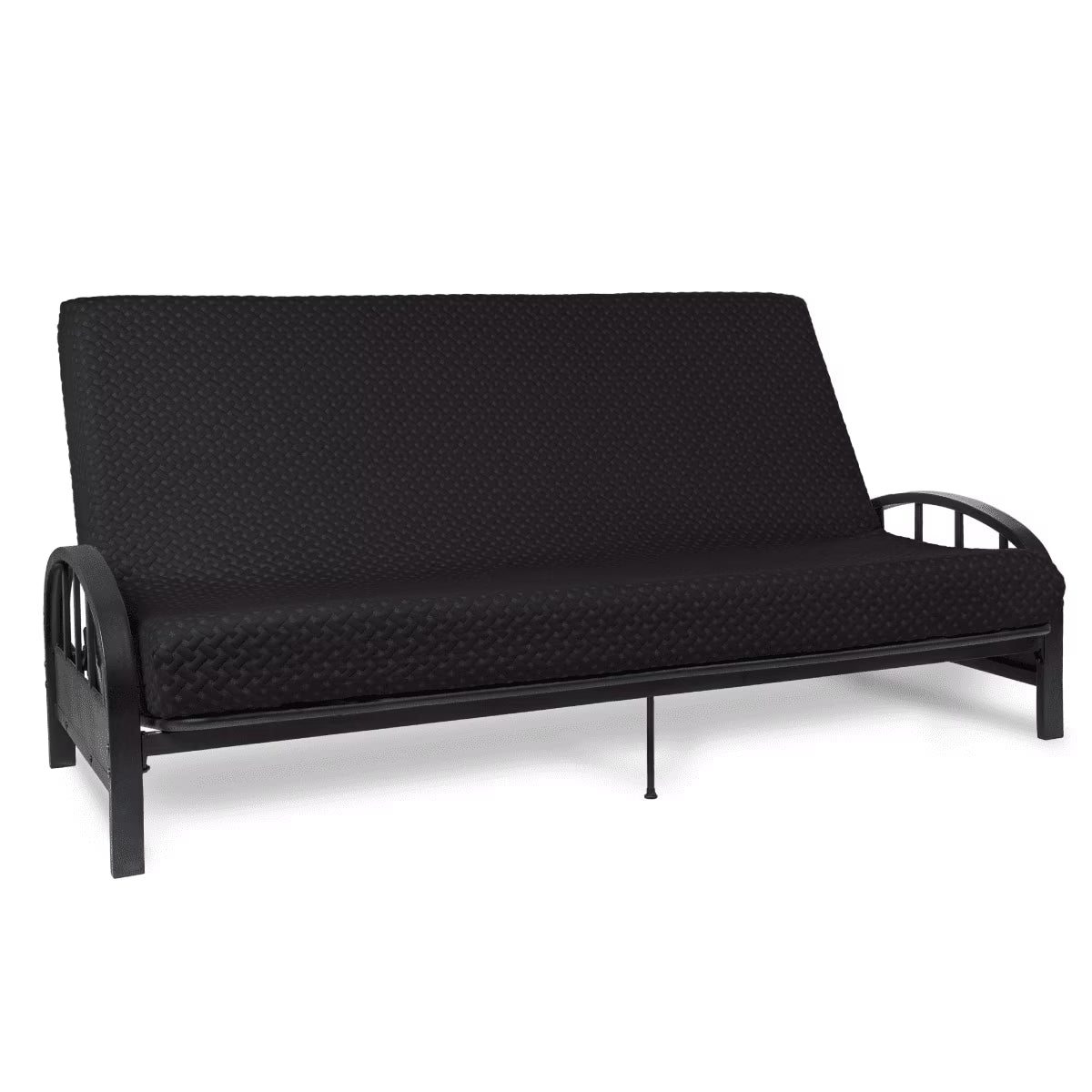 Milliard Memory Foam Futon Mattress - Full Size (Frame Not Included) (Black), 71"52"x6"(Black)