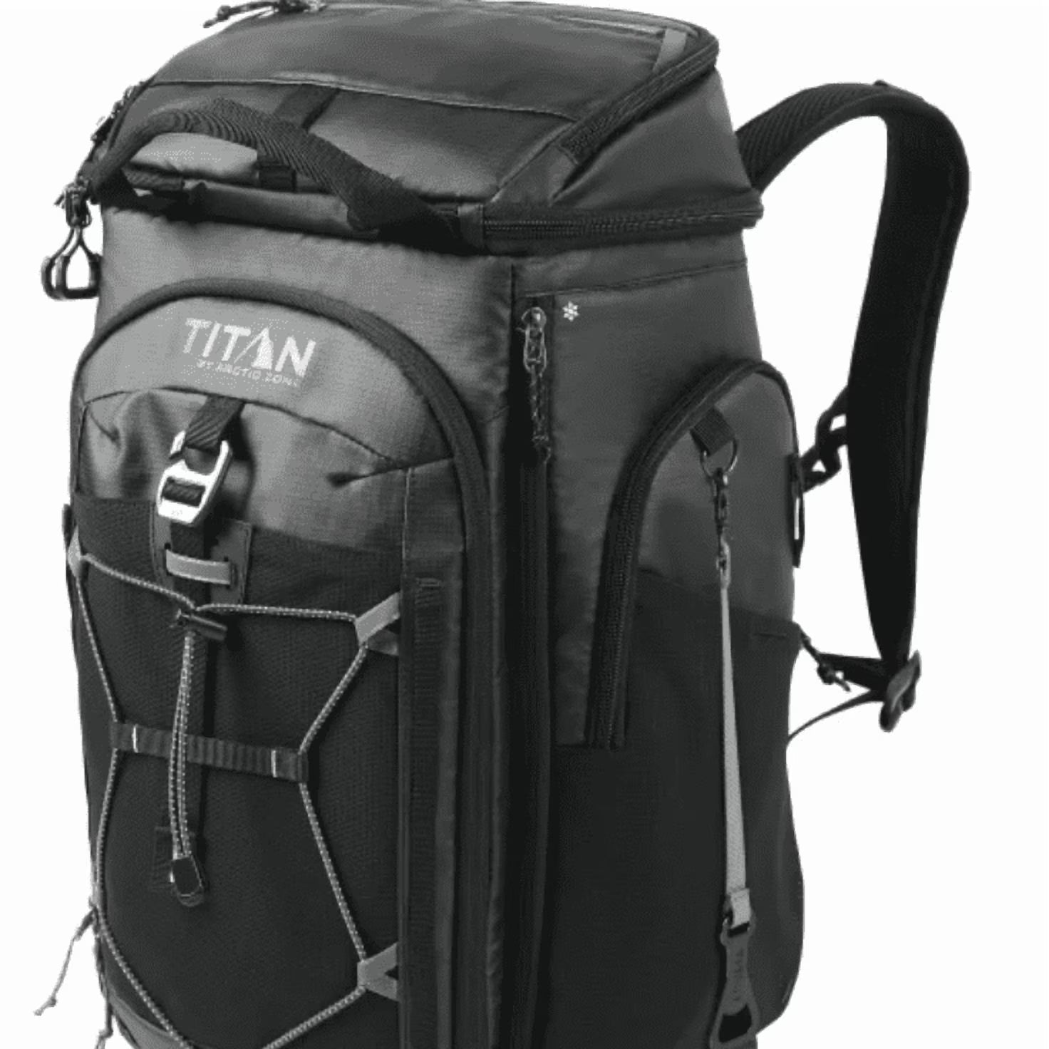 Titan 26 Can Backpack Cooler, Black