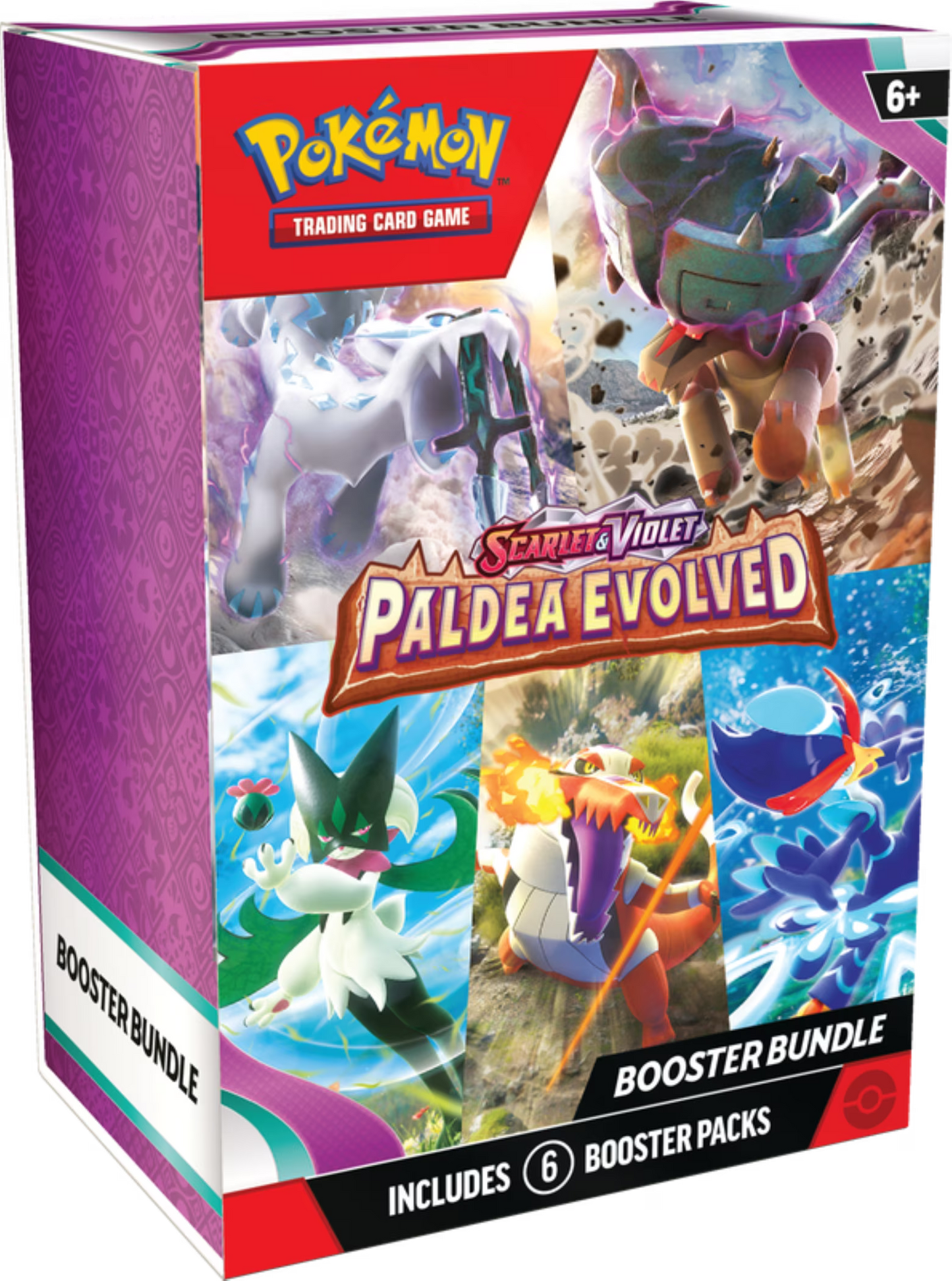 Pokemon Trading Card Game Scarlet  Violet 2 Paldea Evolved Booster Bundle 6 Booster Packs