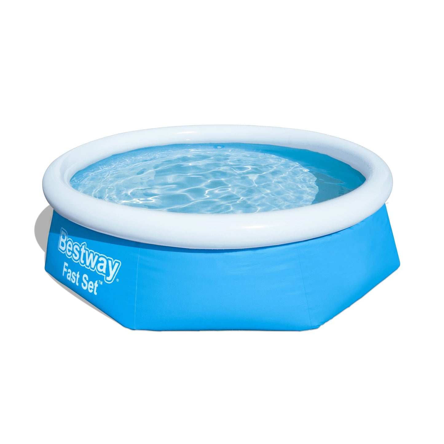 Bestway - Fast Set 8' x 26" Round Inflatable Pool Set