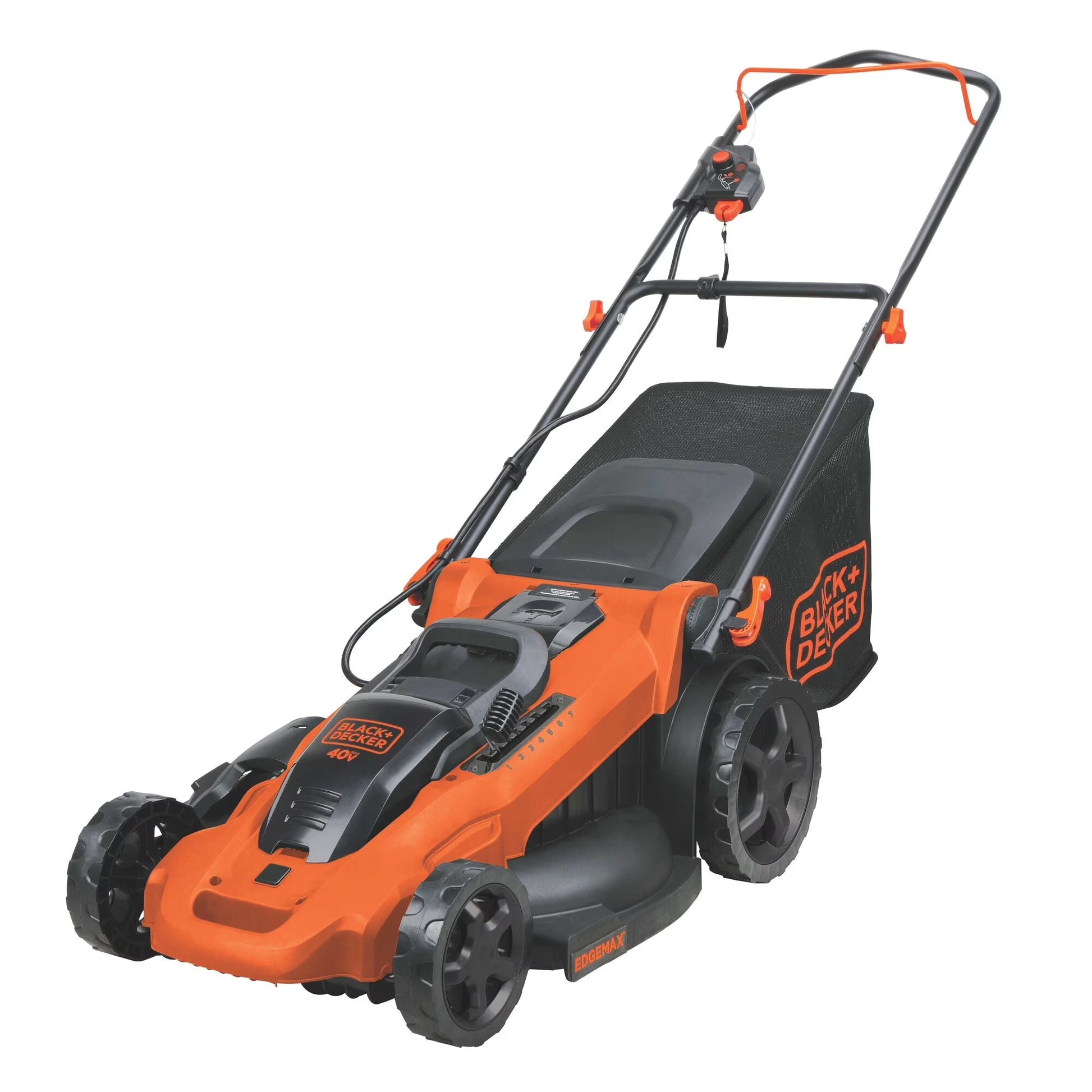 BLACK+DECKER 40V MAX* Cordless Lawn Mower with Battery and Charger Included, (CM2043C)(7" x 10")