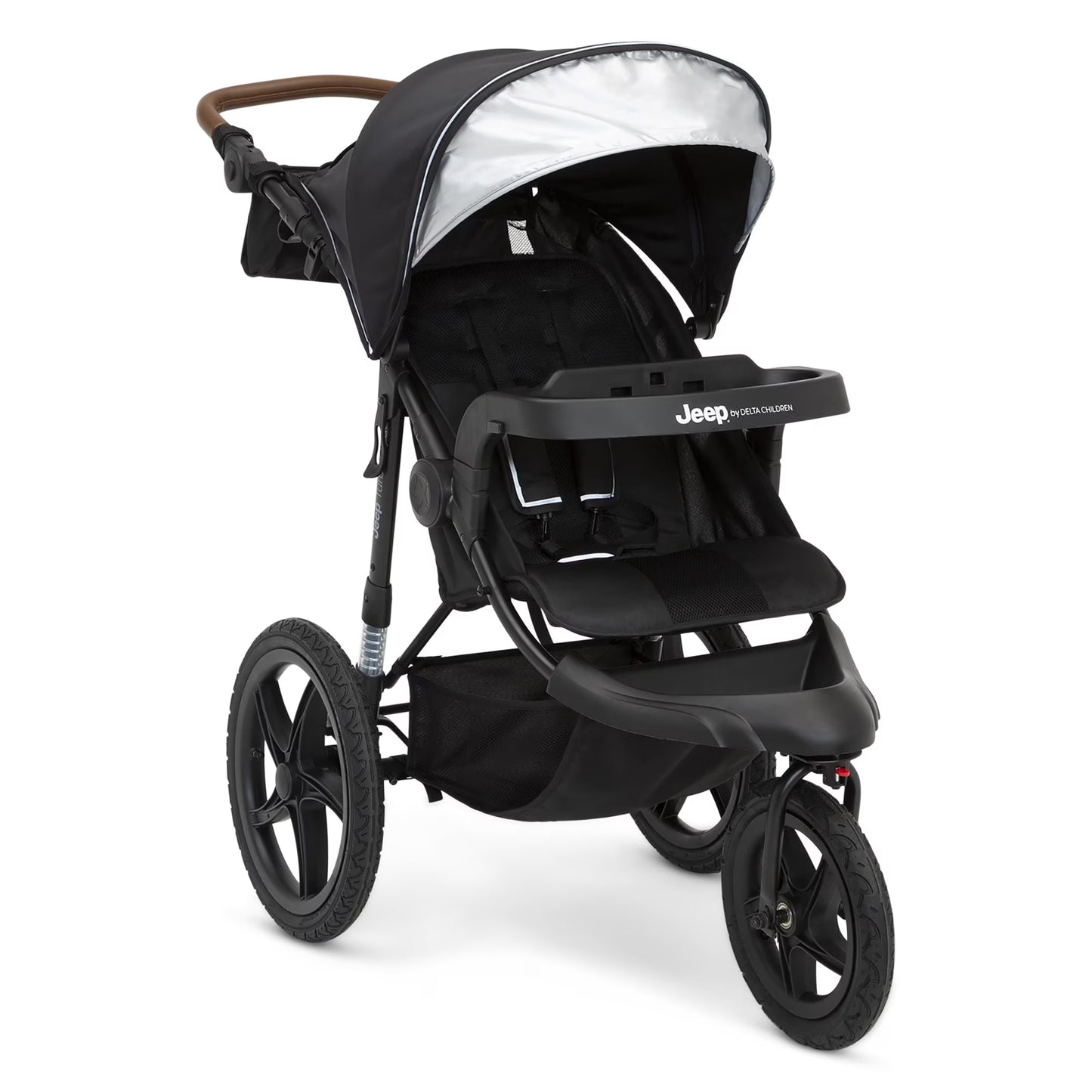 Jeep TurboGlyde Jogging Stroller by Delta Children, Black(Black)
