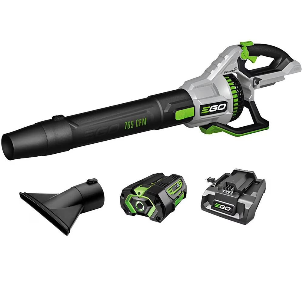 EGO Power+ LB7654 200 mph 765 CFM 56 V Battery Handheld Leaf Blower Kit (Battery  Charger)