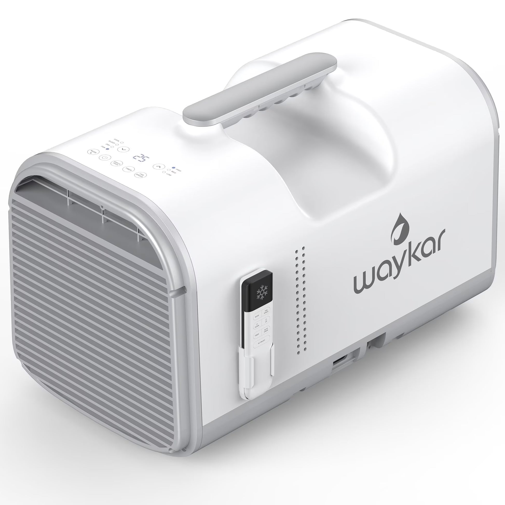 Waykar 4500BTU Portable Air Conditioner for Tent, Camping, RV, 130 Sq. Ft., Low Noise, Remote Control(4500)