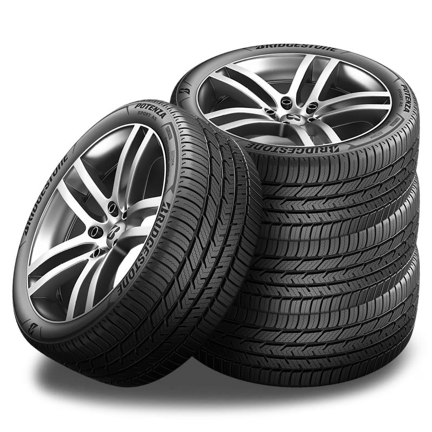 4 Bridgestone Potenza Sport AS 225/50R17 98W All Season Ultra High Performance BR011924 / 225/50/17 / 2255017