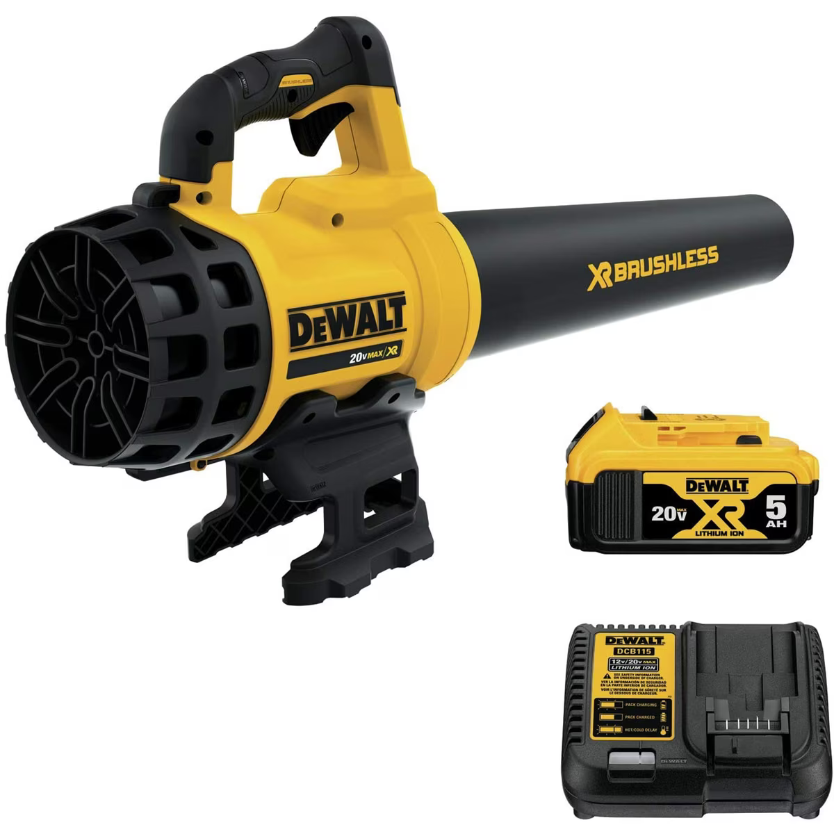 DeWalt 20V MAX XR Brushless Cordless Handheld Blower Kit (5.0AH)(1)