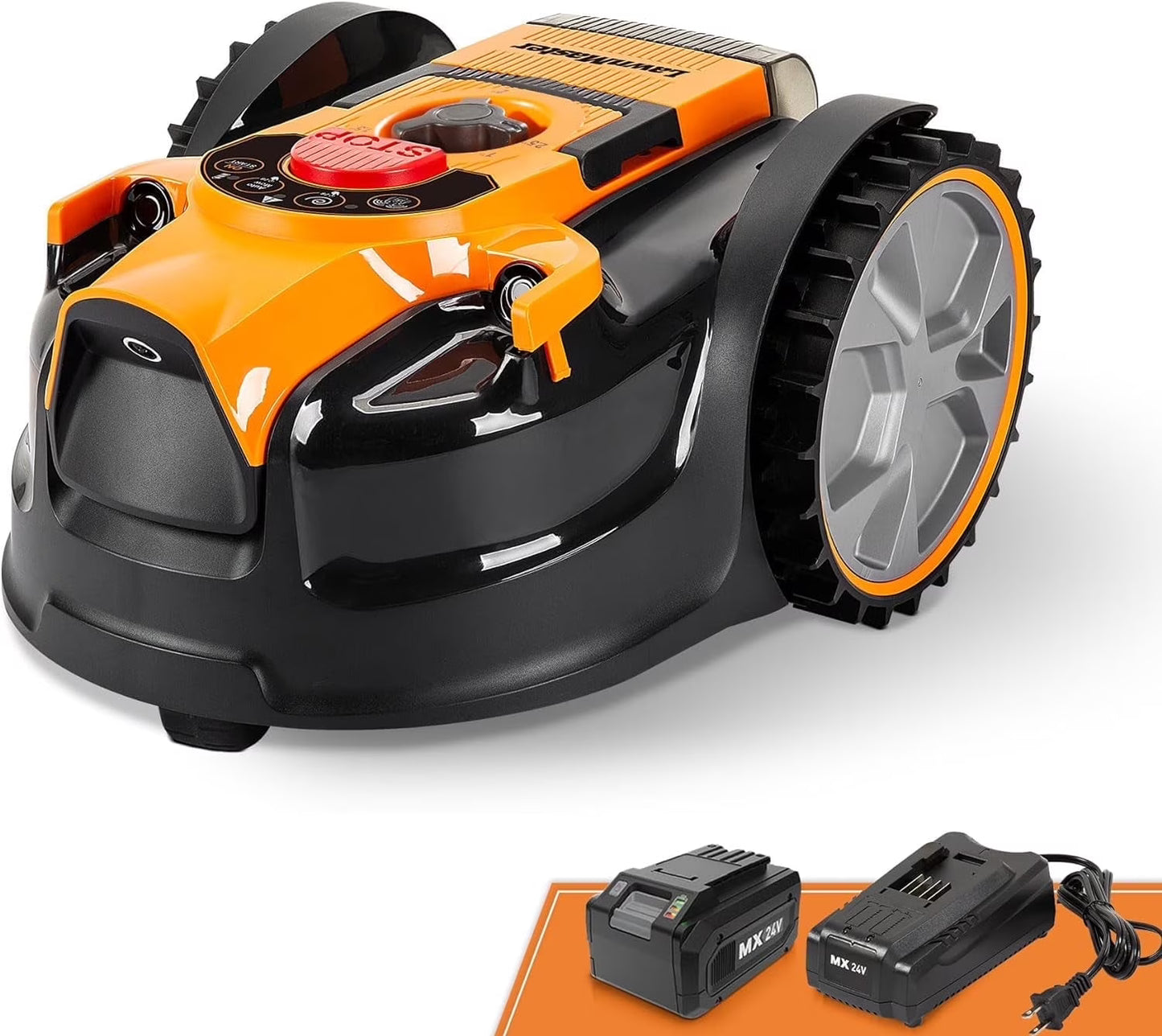 LawnMaster Automatic Obstacle Avoidance Robotic Lawn Mower(Robot Mower)