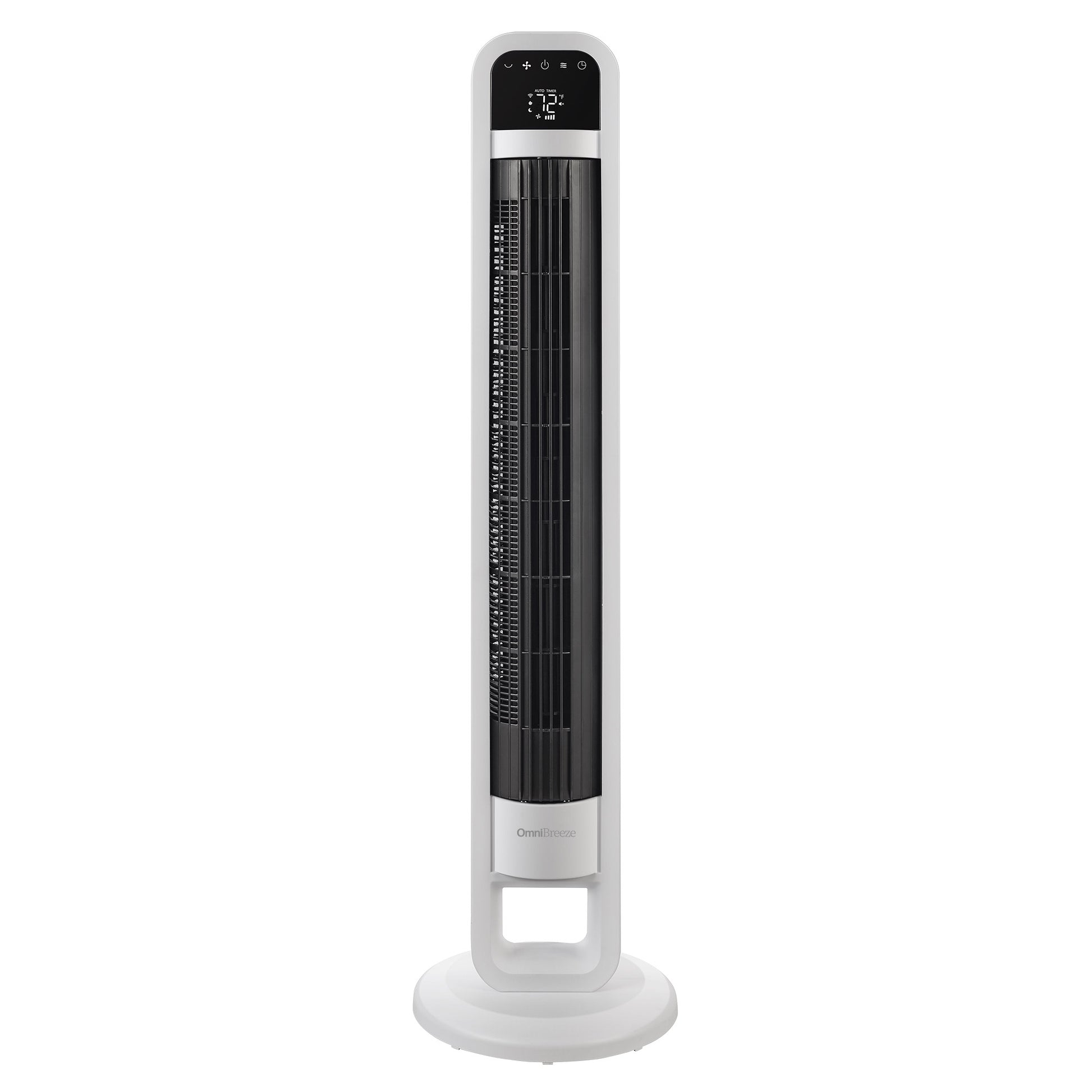 OmniBreeze Tower Fan with Internal Oscillation and Wi-Fi