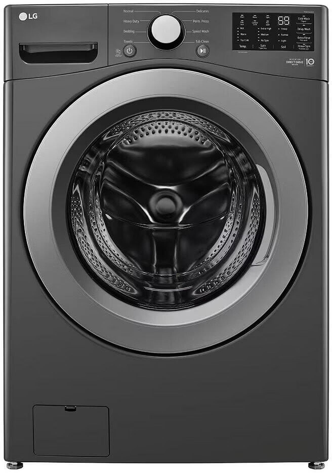 27 Inch Front Load Washer with 5.0 Cu. Ft. Capacity, 8 Wash Programs