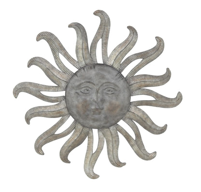 Metal Indoor Outdoor Sun Wall Decor image 0