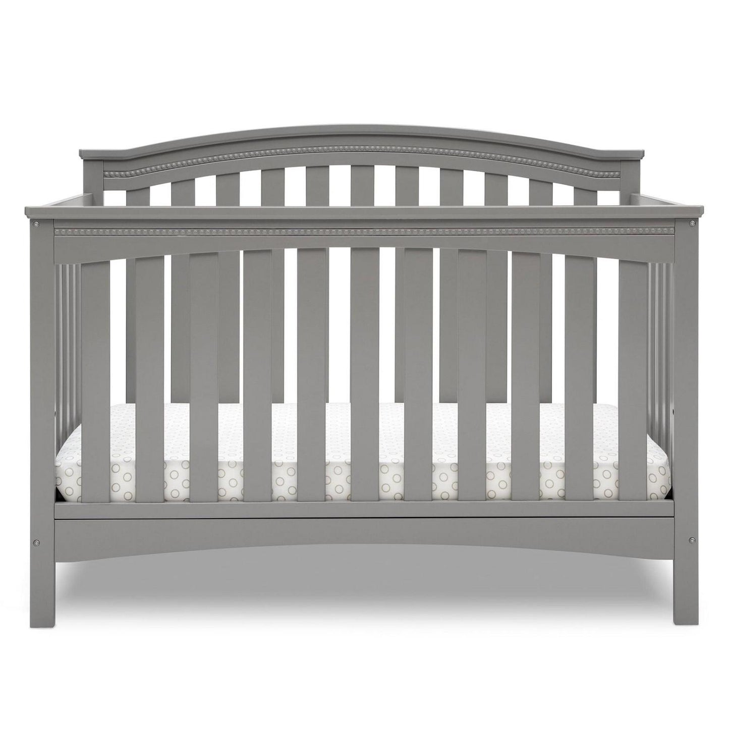 Delta Children Waverly 6-in-1 Convertible Baby Crib. Grey