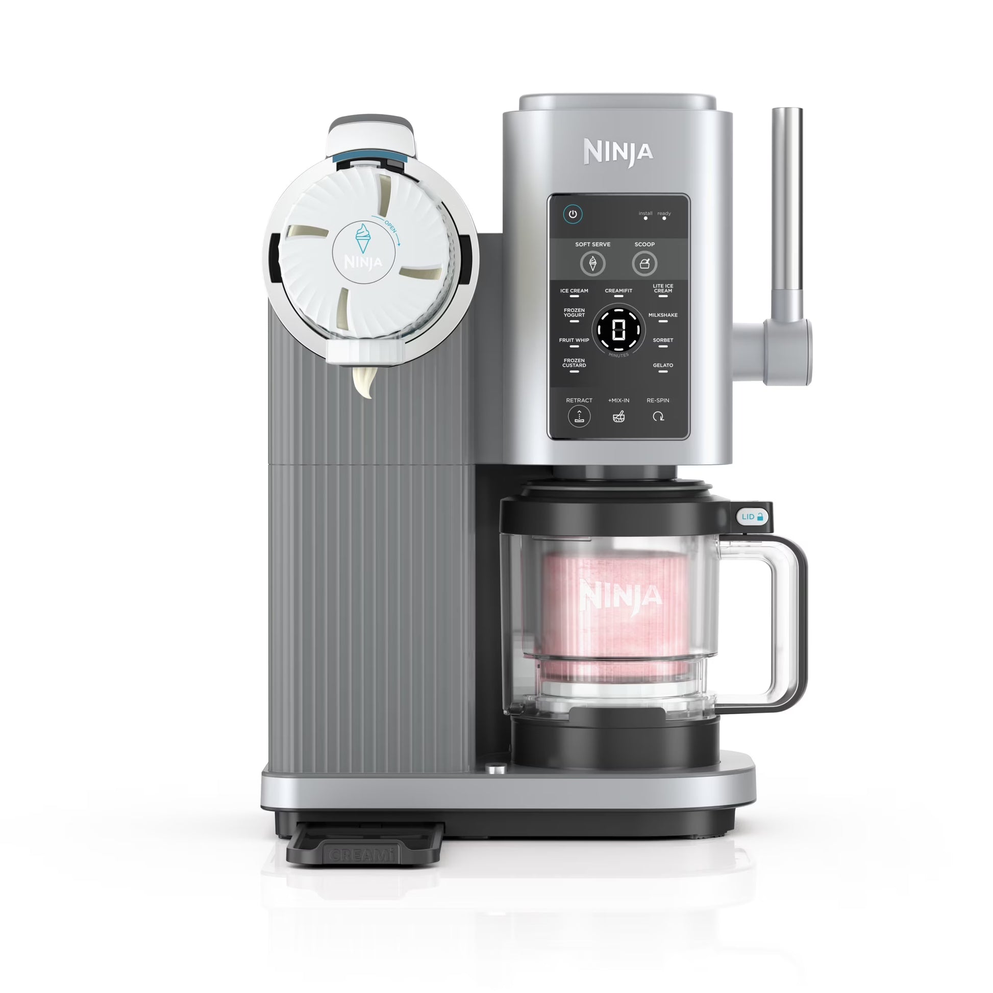 Ninja Swirl? by CREAMi? Soft Serve and Ice Cream Maker, 13 One-Touch Programs, NC701