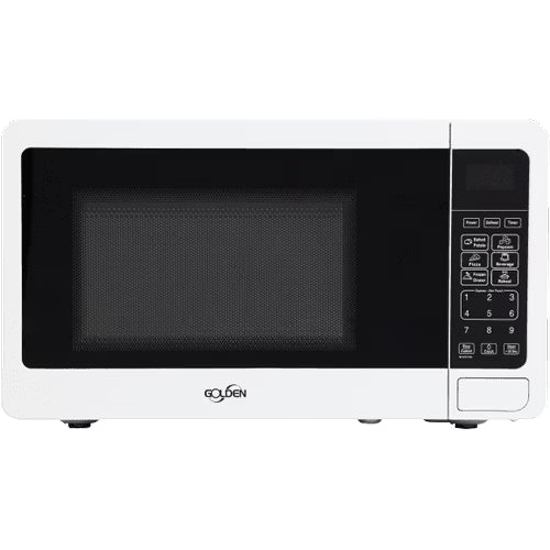 Golden 0.7 Cu Ft Mini Microwave Oven - White