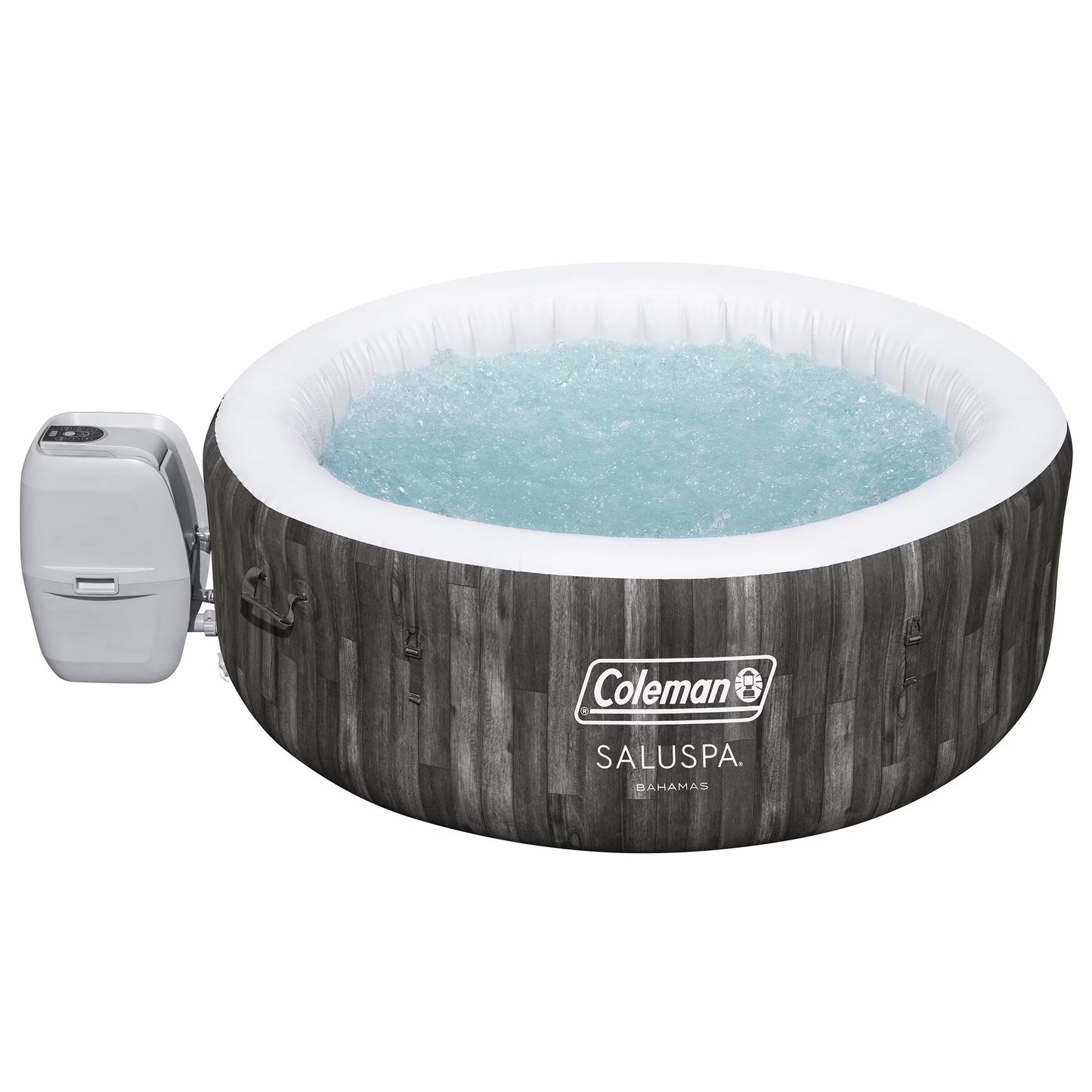 Coleman Bahamas AirJet Inflatable Outdoor Round Hot Tub 2-4 Person with Pump #P08411(Spa Only)