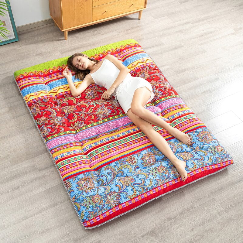 Floor Mattress, Japanese Style Futon Mattress Camping Mattress Twin