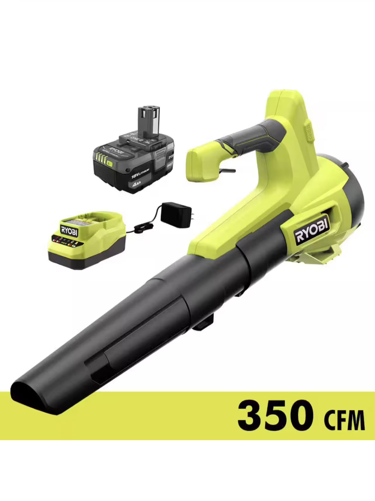 RYOBI ONE+ 18V 100 MPH 350 CFM