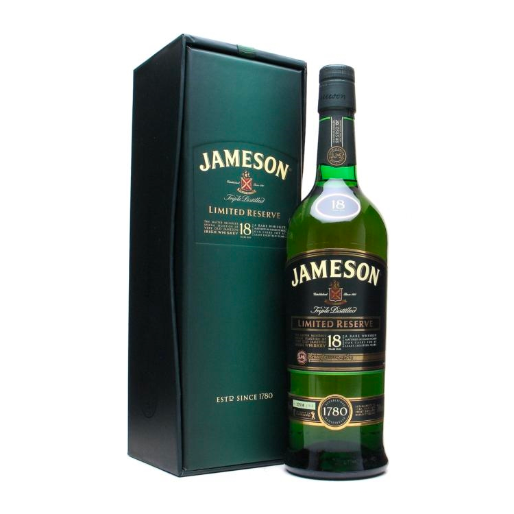 Jameson 18 Year Irish Whiskey(750ML/80/40%)
