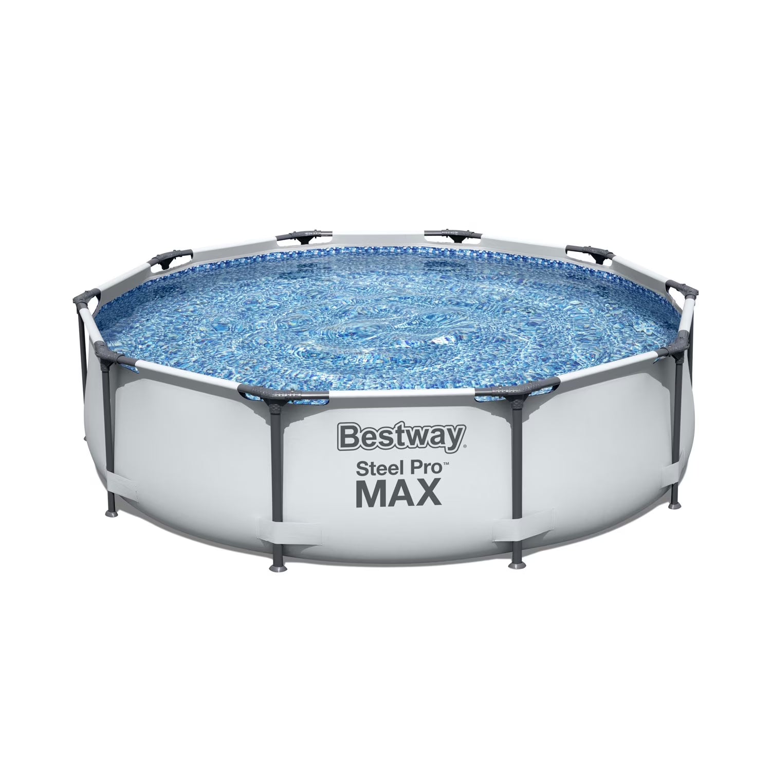 Bestway Steel Pro MAX 10' x 30" Above Ground Pool Set Round(10 ft)