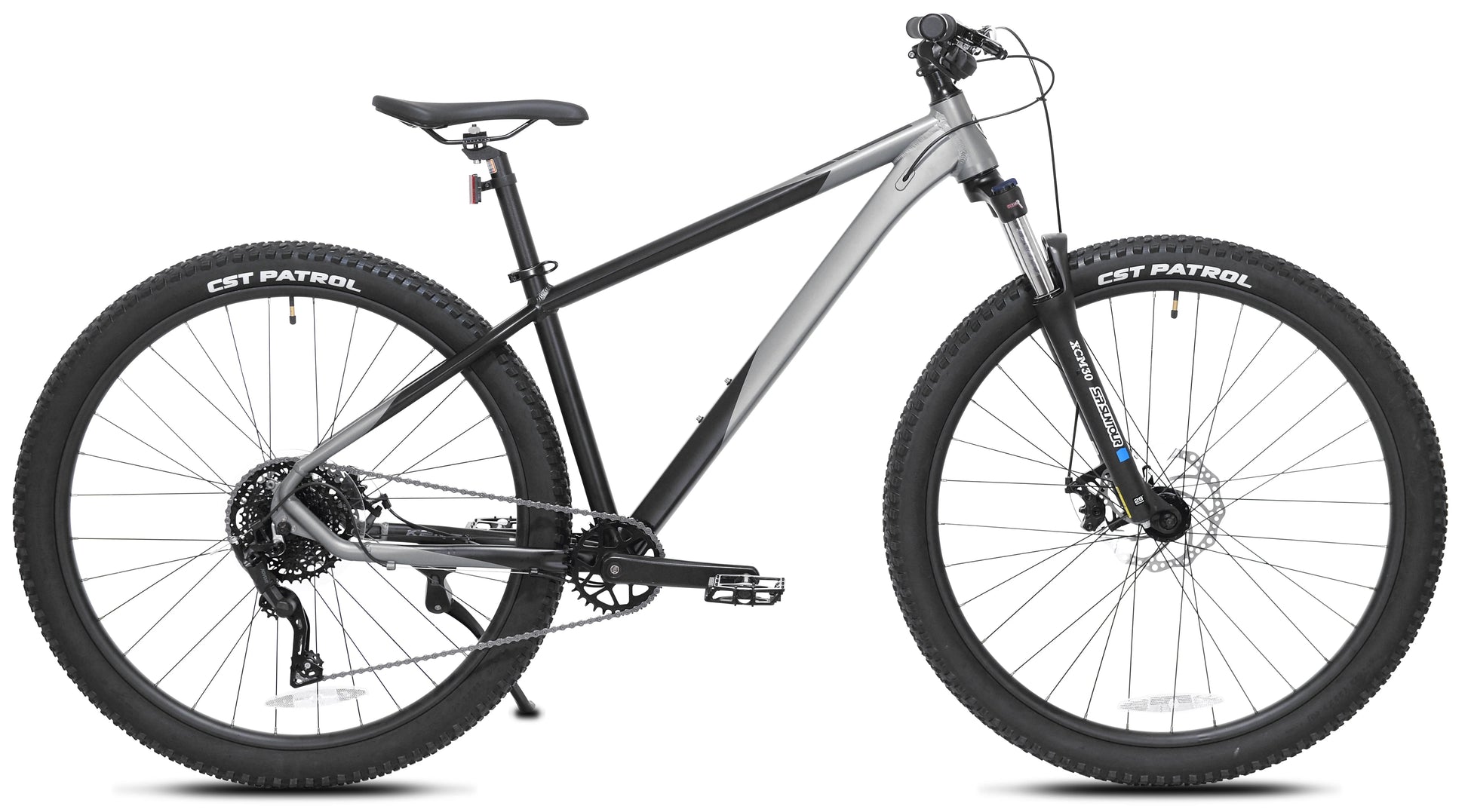 Bicycles 29" Men's Trouvaille Mountain Bike Large, Black and Taupe