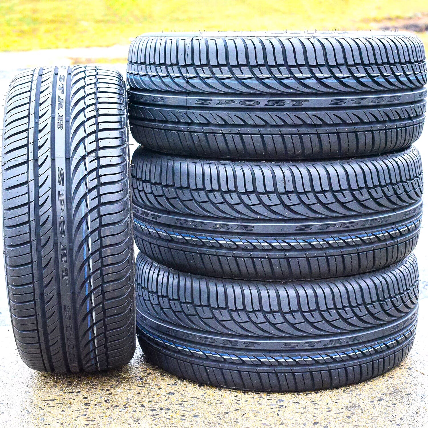 Set of 4 Fullway HP108 185/60R15 84H Performance a/s All Season Tires