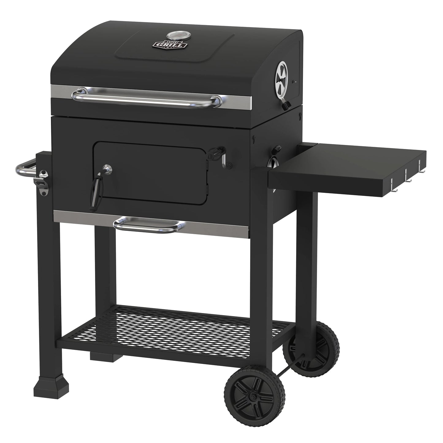 Grill Heavy Duty 24-Inch Charcoal Grill, Black