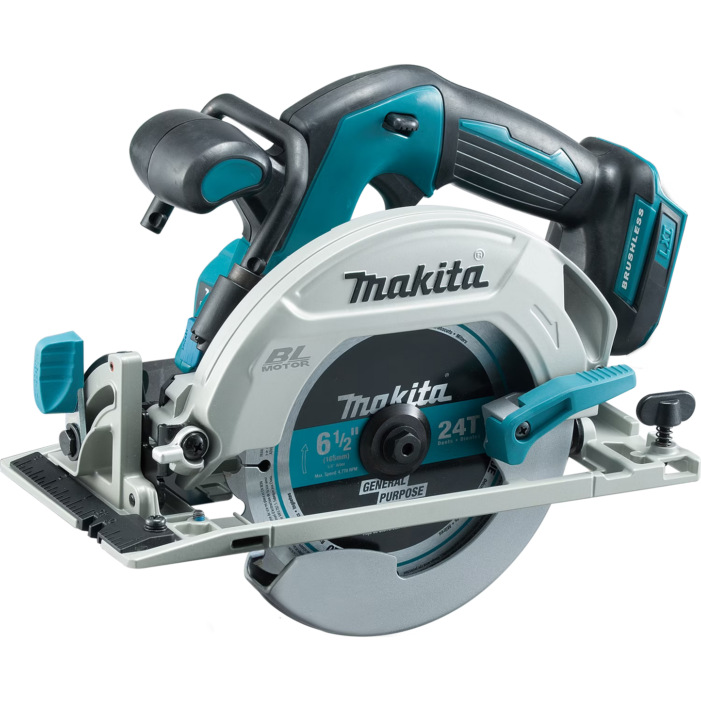 Makita 18V LXT Lithium?Ion Brushless Cordless 6?1/2" Circular Saw XSH03Z -?Tool Only