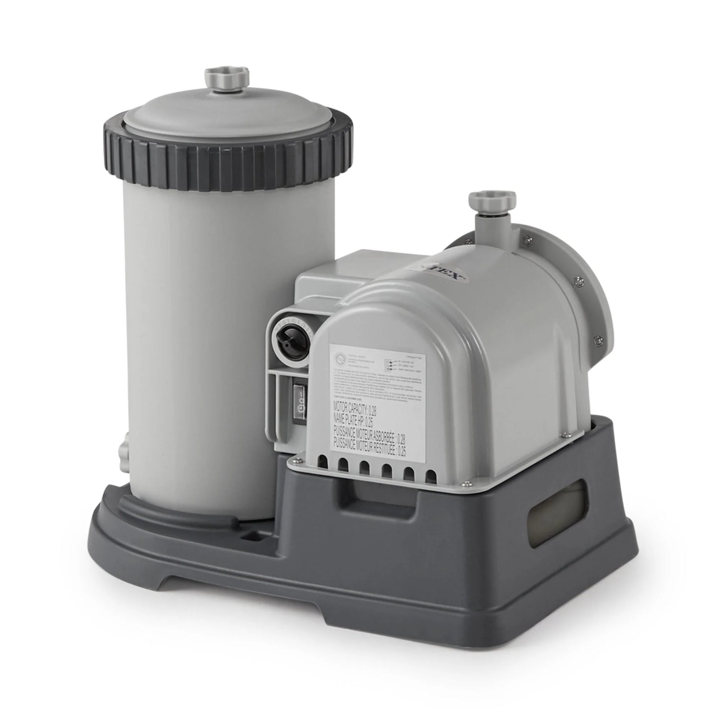 Intex Krystal Clear 2500 GPH Swimming Pool Filter Cartridge Pump With Timer