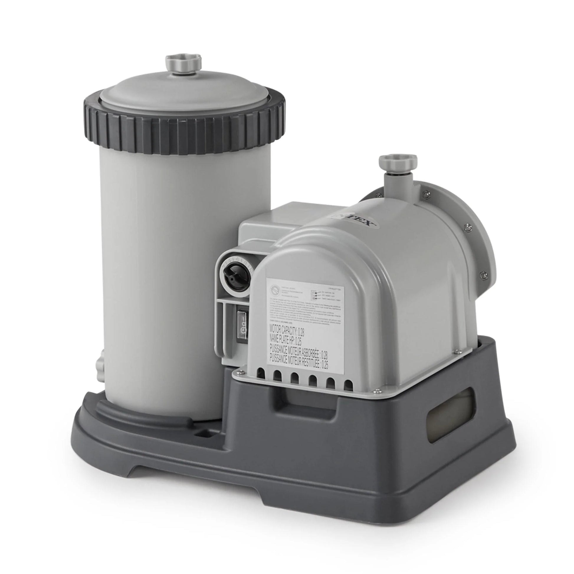 Intex Krystal Clear 2500 GPH Swimming Pool Filter Cartridge Pump With Timer