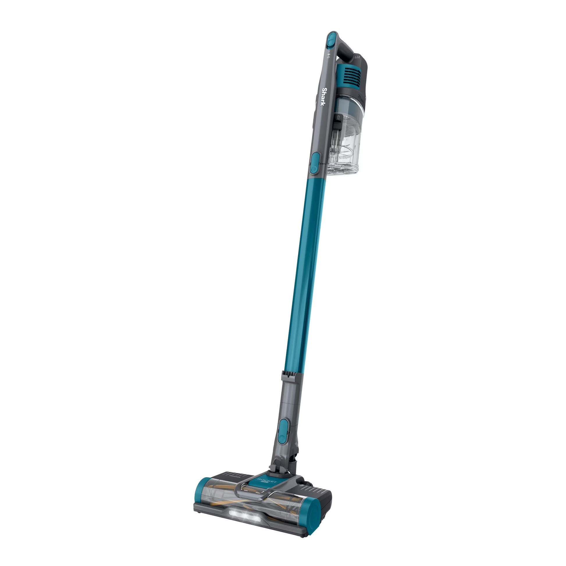 Shark Pet Pro Bagless Cordless Stick Vacuum, Carpets and Hardfloors, Powerfins Brushroll, No Hair Wrap, Up to 40 Min Runtime, XL Dust Cup, IZ240 Teal(Pro Bagless Cordless/Teal)