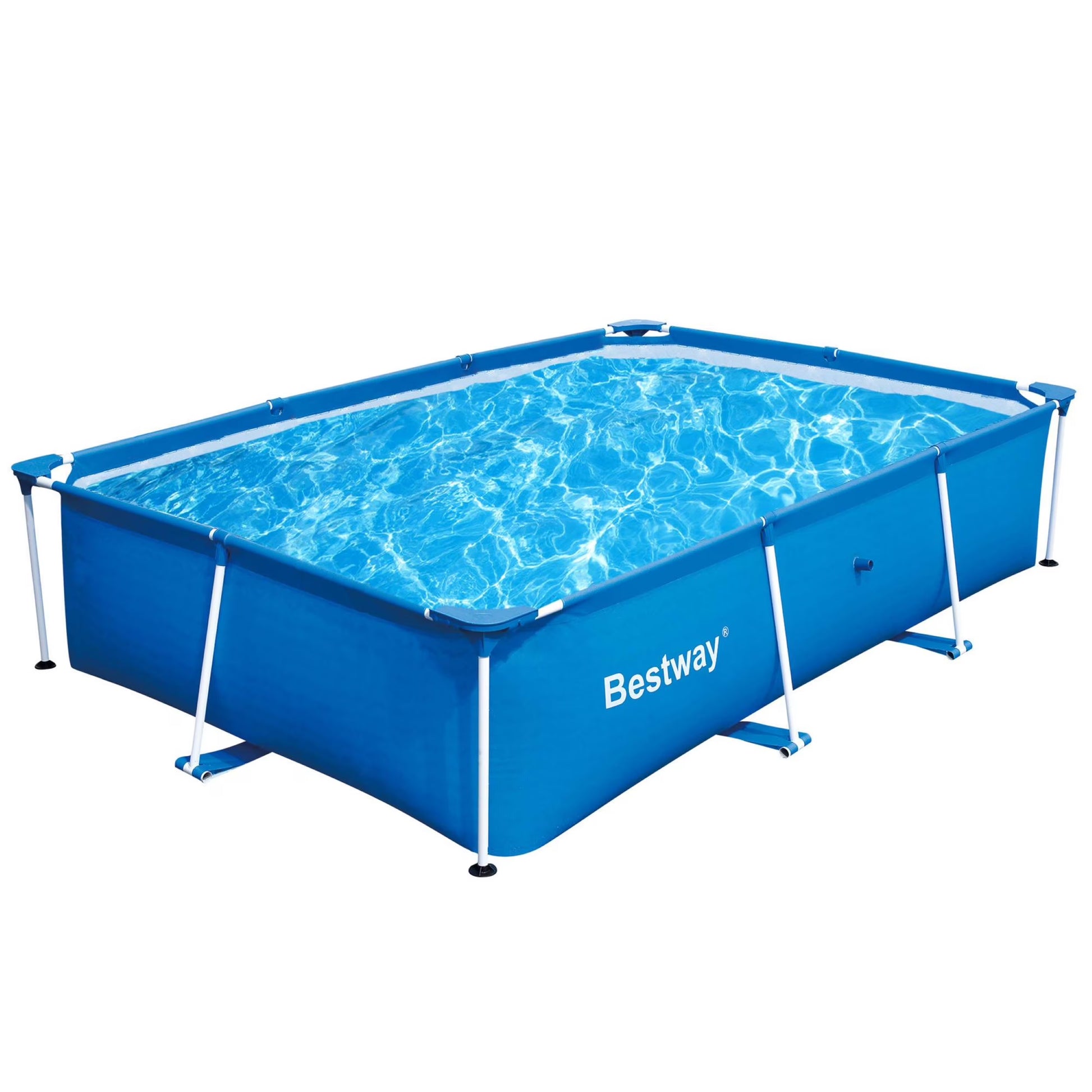 Bestway 9.8' x 6.7' x 26" Deluxe Splash Kids Ground Swimming Pool (Pool Only)(9 ft)