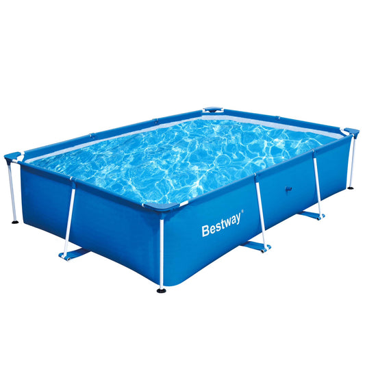 Bestway 9.8' x 6.7' x 26" Deluxe Splash Kids Ground Swimming Pool (Pool Only)(9 ft)